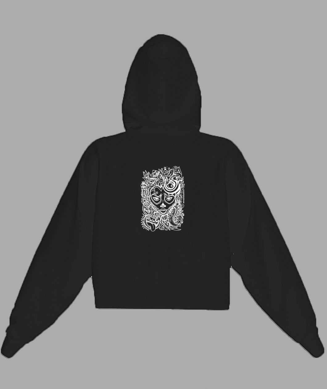 Lady'S Cropped Hoodie | Independent Trading Co. AFX64CRP