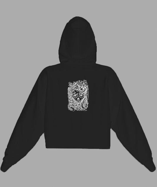 Lady'S Cropped Hoodie | Independent Trading Co. AFX64CRP